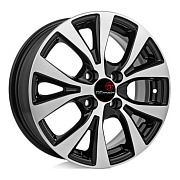 Диск 6x16 4x100 ET45 D60.1 Remain R191 Алмаз-черный
