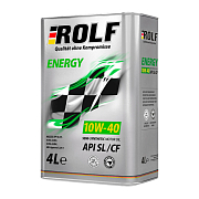 Rolf Energy 10W40 SL/CF A3/B4 полусинтетическое 4л