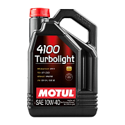 Motul 4100 10W40 Turbolight SM/CF Полусинтетическое 4л