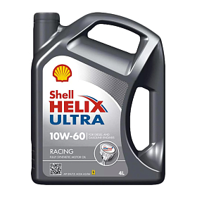 Shell Helix Ultra Racing 10W60 Синтетическое 4л