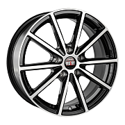 Диск 7x17 5x114.3 ET39 D60.1 Alcasta M61 BKF