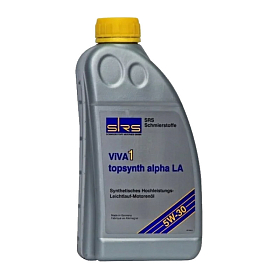 SRS VIVA 1 topsynth alpha LA 5W30 SN С2/С3 Синтетическое 1л