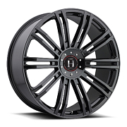 Диск 8.5x20 6x139.7 ET35 D100.5 Harp Y-677 gloss-black