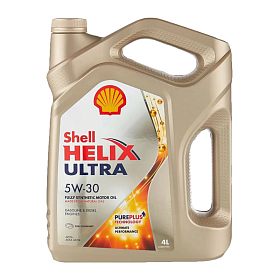 Shell Helix Ultra 5W30 синтетическое 4л