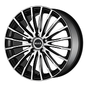 Диск 7.5x17 5x112 ET30 D66.6 MAK Starlight Ice Black