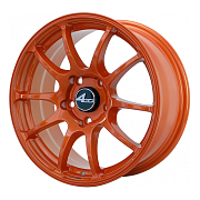 Диск 7x16 5x105 ET39 D56.6 4GO CARBON 9040 Orange