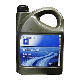 General Motors 10W40 полусинтетическое 5л