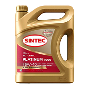 Sintec Platinum 7000 5W40 A3/B4 Синтетическое 5л