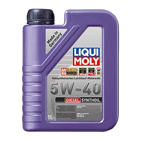 Liqui moly Diesel Synthoil 5W40 синтетическое 1л