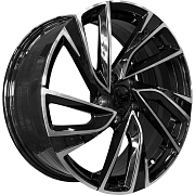 Диск Литой 7.5x18 PCD 5x112 ET42 D57.1 PDW 5498 Gloss Black Machine Face