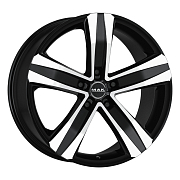 Диск 7x17 5x120 ET55 D65 MAK Stone5 T Black mirror
