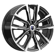 Диск 7.5x17 5x114.3 ET45 D60.1 K&K КС964 Алмаз черный