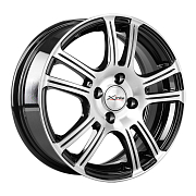 Диск 6x15 4x108 ET45 D67.1 X-trike X-105 BK/FP