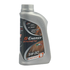 G-Energy Synthetic Super Star 5W30 синтетическое  1л