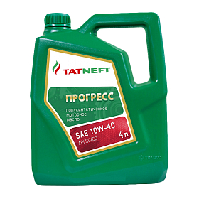 Tatneft Прогресс 10W40 SH/SG/CD полусинтетическое 4л