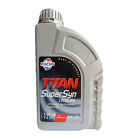Fuchs TITAN Supersyn Longlife 0W30 SL A3/B4 синтетическое 1л
