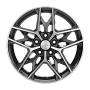 Диск 7x17 5x114.3 ET45 D60.1 Khomen Wheels Y-Spoke 709 Black-FP