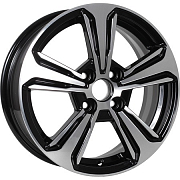 Диск Литой 6x15 PCD 4x100 ET48 D54.1 iFree КС777 Almaz black