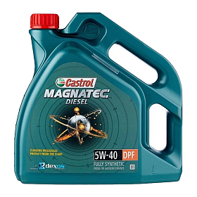 Castrol Magnatec Diesel 5W40 CF/SN C3 синтетическое 5л