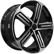 Диск Литой 7.5x17 PCD 5x112 ET40 D57.1 PDW 5127 Gloss Black Machine Face