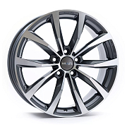 Диск 7.5x18 5x112 ET51 D57.1 MAK Wolf Gunmetal Mirror Face