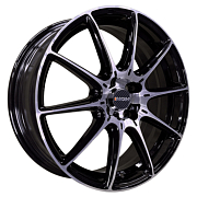 Диск Литой 6.5x17 PCD 5x108 ET33 D60.1 Inch FA8537 Gloss Black Machined Face