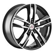 Диск 7.5x18 5x108 ET49 D65 X-trikeRST R128 BK/FP