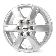 Диск 8x18 6x114.3 ET38 D66.1 ALUTEC Titan Polar Silver