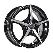 Диск Литой 6x15 PCD 4x114.3 ET44 D56.6 Megami MGM-19FF BKF