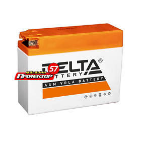 Аккумулятор DELTA Battery Agm 8 А/ч L+ прямая EN130A 150x66x95 Выносные