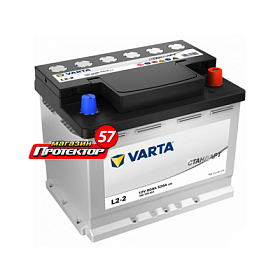 Аккумулятор Varta Standart 60 А/ч R+ обратная EN520A 242x175x190 Стандартные