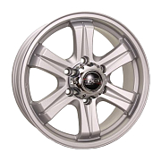 Диск 7x17 6x139.7 ET38 D100.1 Tech Line Neo 722 Silver