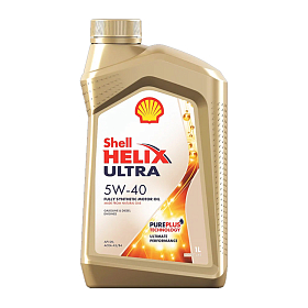 SHELL Helix Ultra 5W40 SN A3/B4 синтетическое 1л