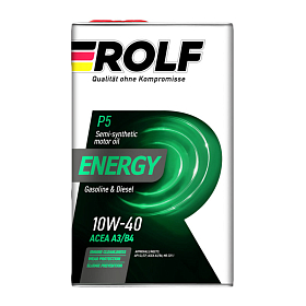 Rolf Energy 10W40 SL/CF A3/B4 Полусинтетическое 1л