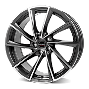 Диск 8x18 5x112 ET37 D66.6 BORBET VTX Graphite Polished