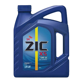 ZIC X5 10W40 SP Полусинтетическое 6л