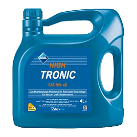 Aral High Tronic 5W40 CF/SN A3/B3/B4 синтетическое 4л