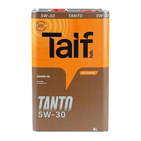 Taif TANTO 5W30 SN синтетическое 4л