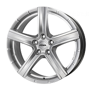Диск 7.5x17 5x120 ET35 D72.6 Rial Quinto Polar Silver