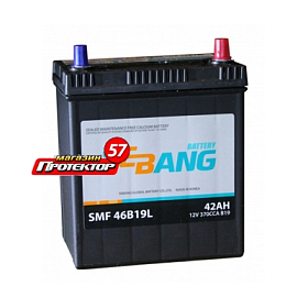 Аккумулятор SEBANG Smf 42 А/ч R+ обратная EN370A 187х127х226 Выносные