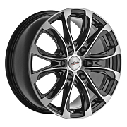 Диск 8x18 6x139.7 ET36 D100.1 X-trike X-134 BK/FP