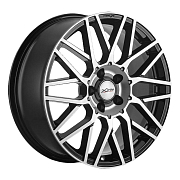 Диск 7.5x18 5x112 ET43 D57.1 X-trike X-133 BKM/FP