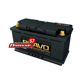 Аккумулятор AKOM Bravo 90 А/ч R+ обратная EN760A 353х175х190 Стандартные