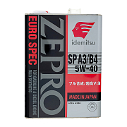 Idemitsu ZEPRO EURO SPEC F-S 5W40 A3/B3/B4 CF/SN/SP синтетическое 4л