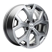 Диск 6.5x17 5x114.3 ET50 D67.1 Khomen Wheels Y-Spoke 710 G-Silver