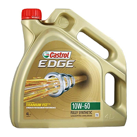 Castrol Edge Fst 10W60 Синтетическое 4л