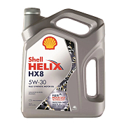 Shell Helix Hx8 Synthetic 5W30 синтетическое 4л