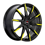 Диск 6.5x16 4x108 ET31 D65 Yokatta MODEL-32 BK+Y