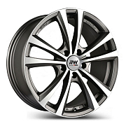 Диск 7x16 5x108 ET45 D63.4 Racing Wheels H-792 DMGM F/P