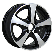 Диск 6x14 4x100 ET49 D56.6 Alcasta M49 bkf